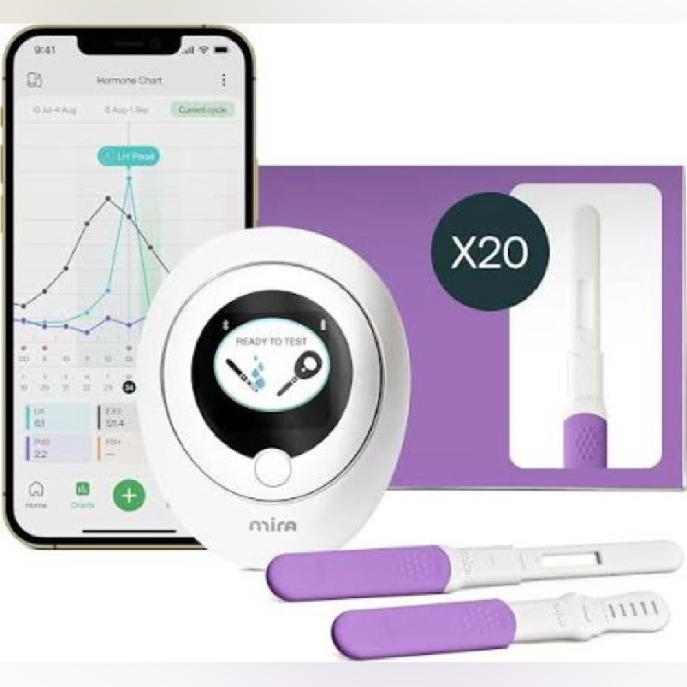 Mira Device Tracker with Purple Test Wands